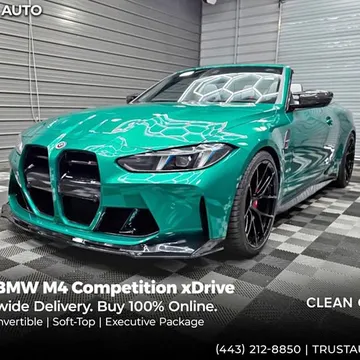 2025 BMW M4 Competition xDrive AWD Soft-Top Convertible w/Convenience Pkg