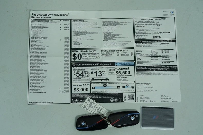 2025 BMW G90/G99 M5 - Image 18 of 19