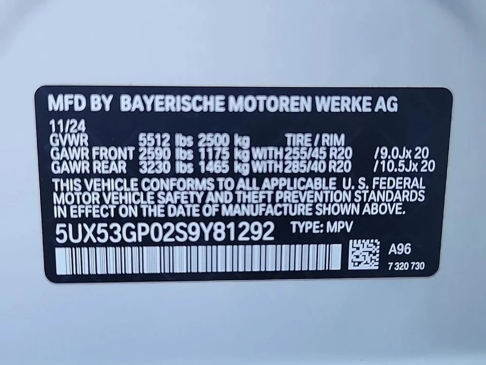 2025 BMW G08 X3 - Image 19 of 20