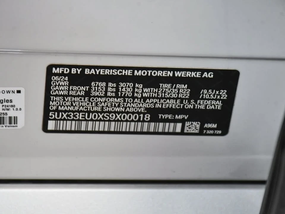 2025 BMW G05 X5 - Image 18 of 20