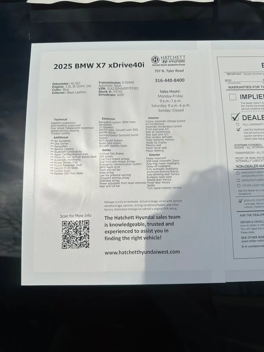 2025 BMW G07 X7 - Image 14 of 15