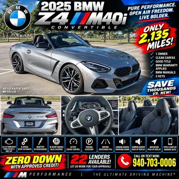 2025 BMW Z4 M40i Roadster 2D