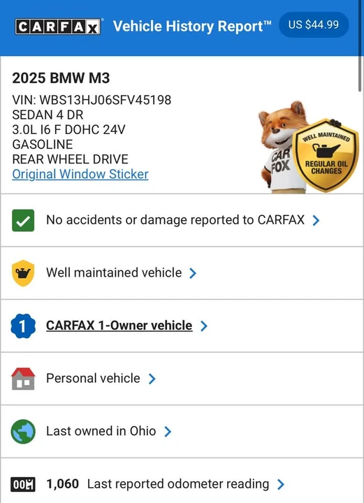 2025 BMW G80 M3 Sedan - Image 2 of 20