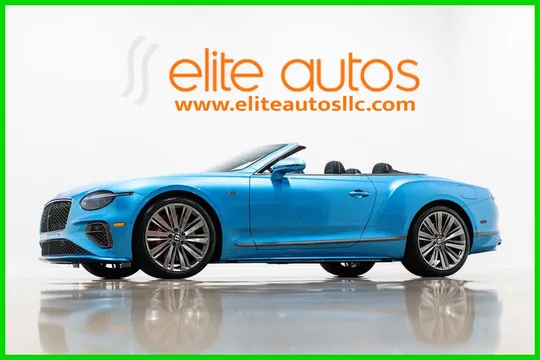 2025 Bentley Continental GTC Speed