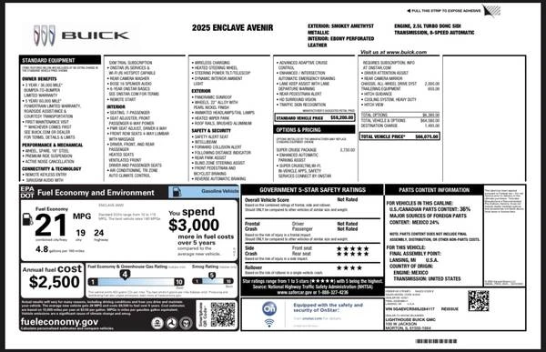 2025 Buick Enclave - Image 20 of 20