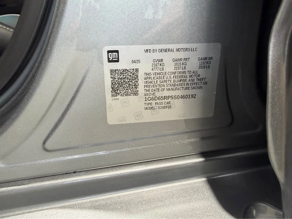 2025 Cadillac CT4-V Blackwing - Image 14 of 14