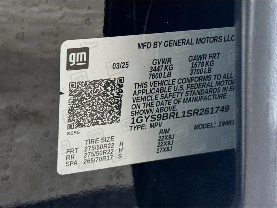 2025 Cadillac Escalade 5th Gen - Image 12 of 31