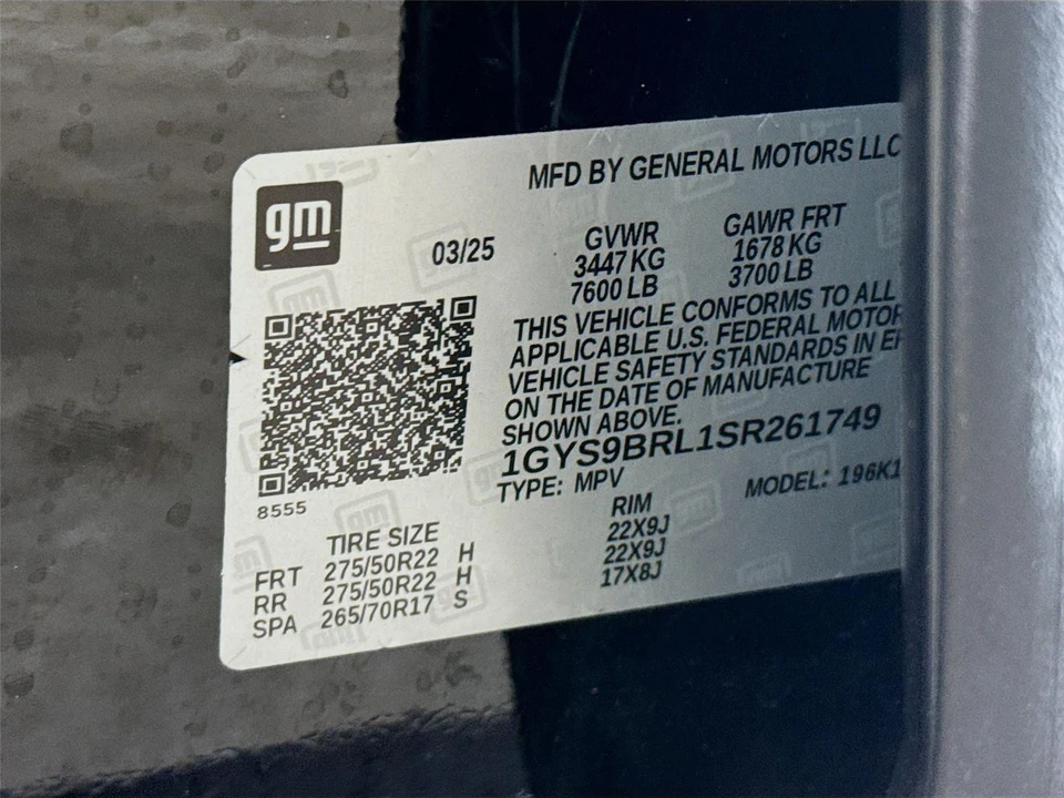 2025 Cadillac Escalade 5th Gen - Image 12 of 15