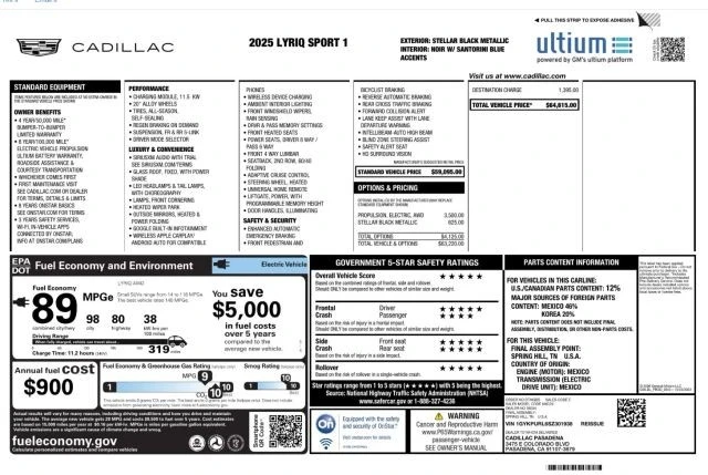 2025 Cadillac Lyriq - Image 6 of 21