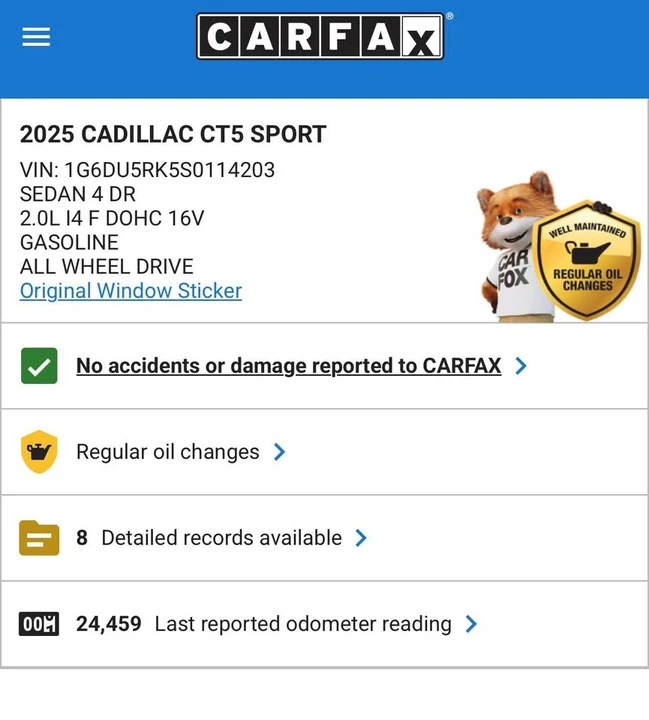 2025 Cadillac CT5 - Image 15 of 16