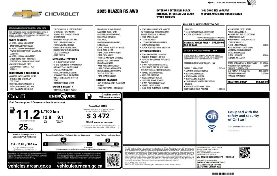 2025 Chevrolet Blazer - Image 2 of 18