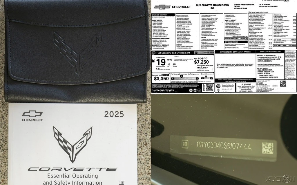 2025 Chevrolet Corvette C8 - Image 29 of 29