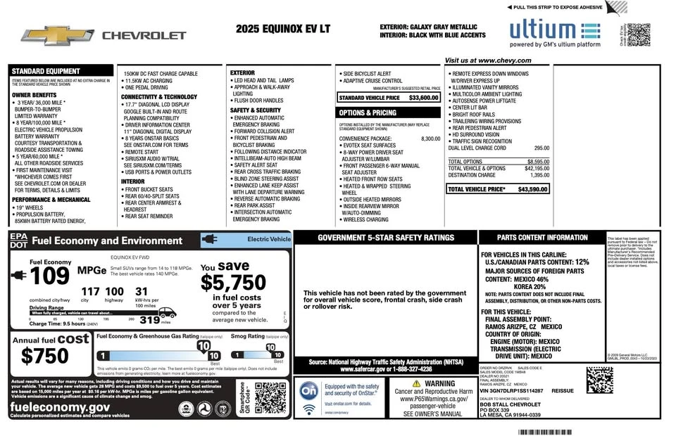 2025 Chevrolet Equinox - Image 18 of 18