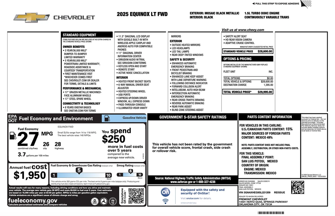 2025 Chevrolet Equinox - Image 7 of 21