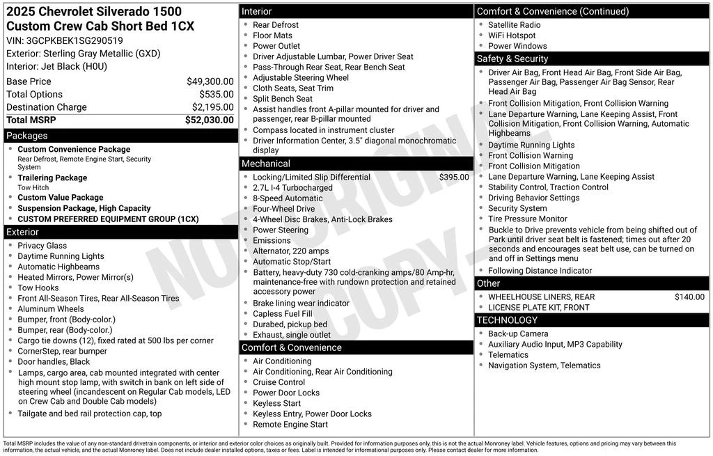 2025 Chevrolet Silverado 4th Gen - Image 4 of 12