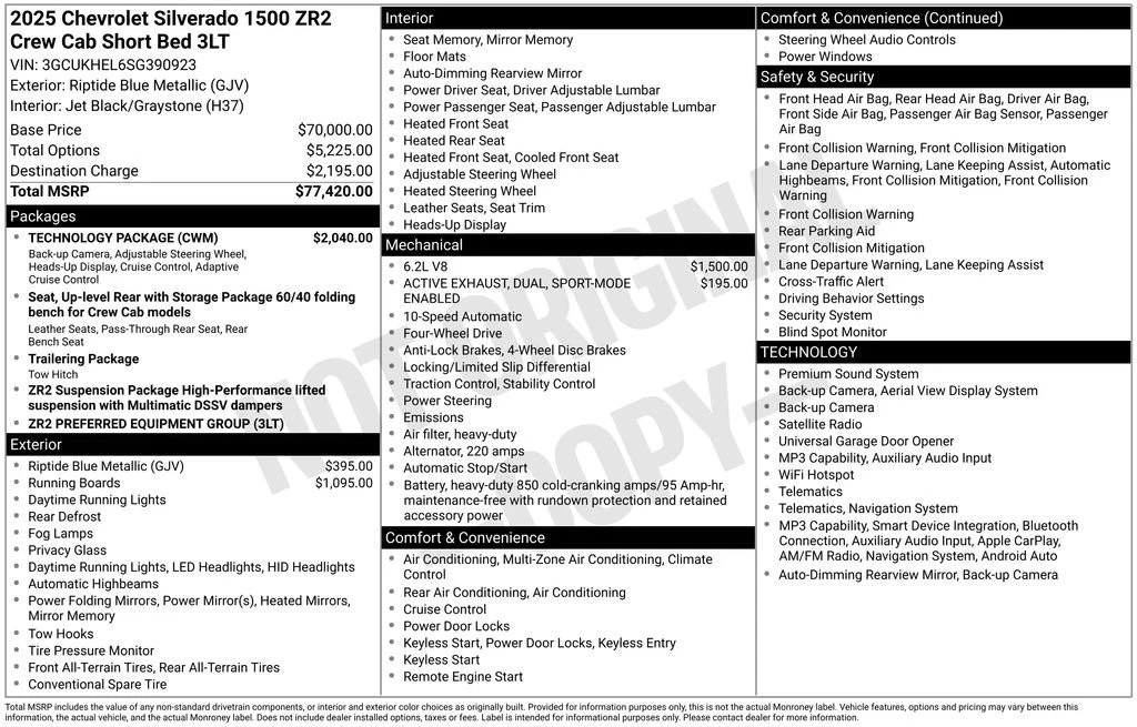 2025 Chevrolet Silverado 4th Gen - Image 12 of 12