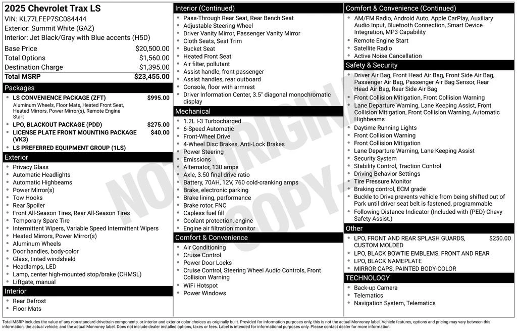 2025 Chevrolet Trax - Image 4 of 12