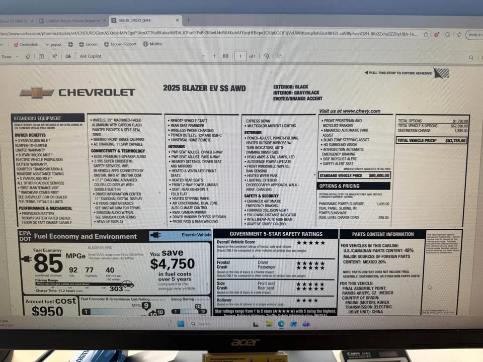 2025 Chevrolet Blazer - Image 19 of 19