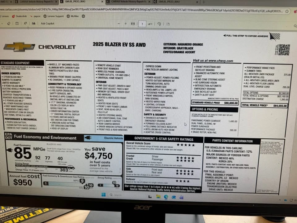 2025 Chevrolet Blazer - Image 11 of 11