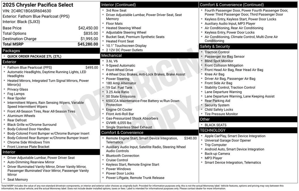 2025 Chrysler - Image 4 of 21