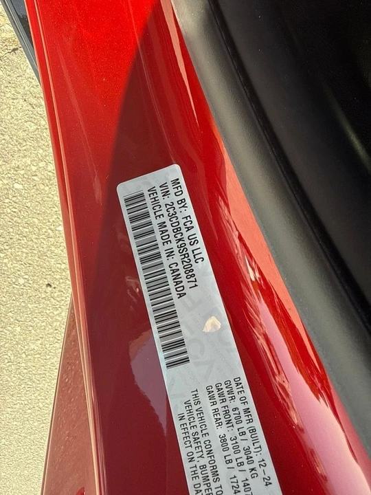 2025 Dodge Charger 8th Gen - Image 31 of 31