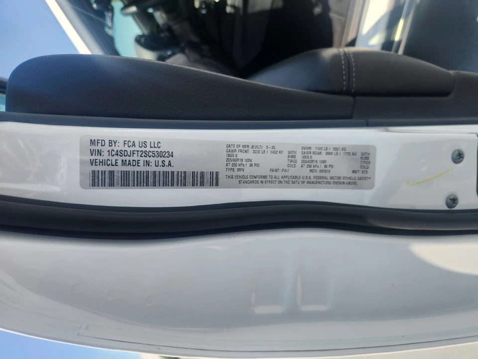 2025 Dodge Durango 3rd Gen - Image 20 of 24