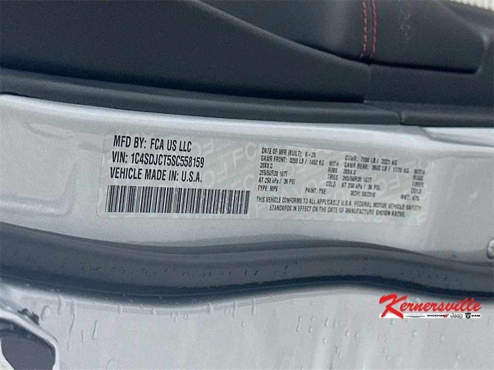 2025 Dodge Durango 3rd Gen - Image 19 of 21