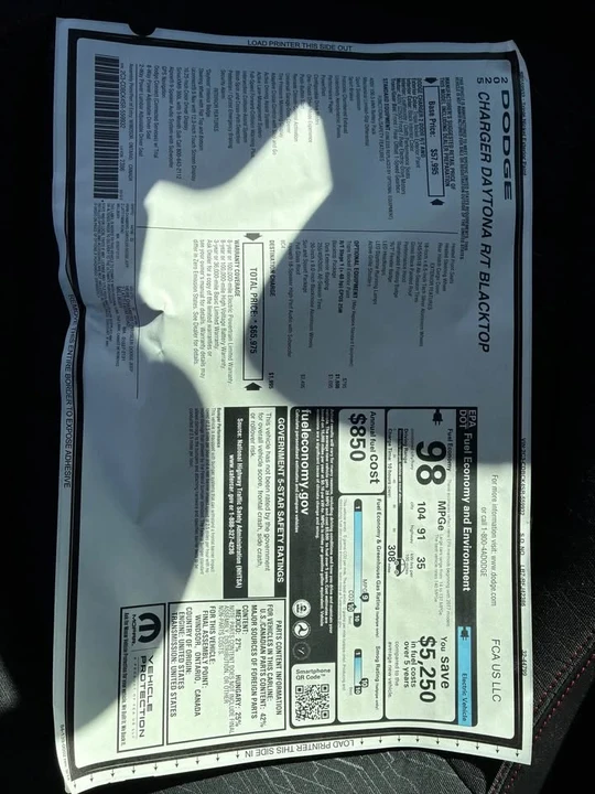 2025 Dodge Charger 8th Gen - Image 11 of 12