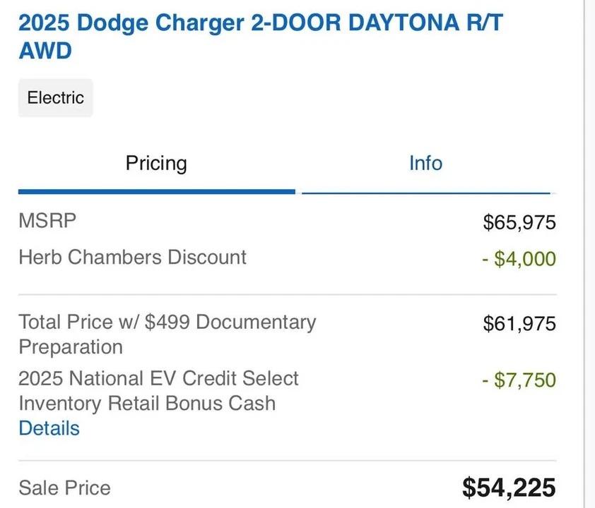 2025 Dodge Charger 8th Gen - Image 12 of 12