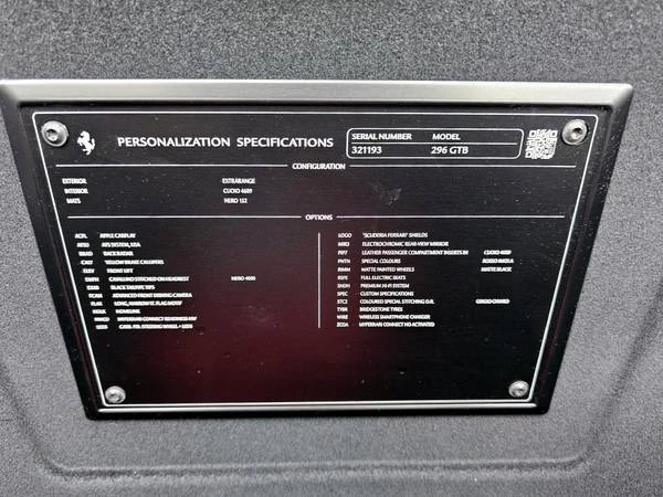 2025 Ferrari 296 GTB - Image 18 of 21