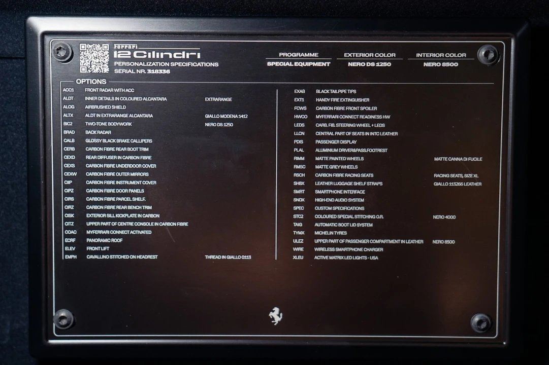 2025 Ferrari 12Cilindri - Image 3 of 31
