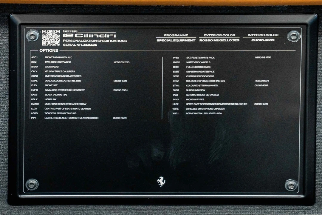 2025 Ferrari 12Cilindri - Image 21 of 21