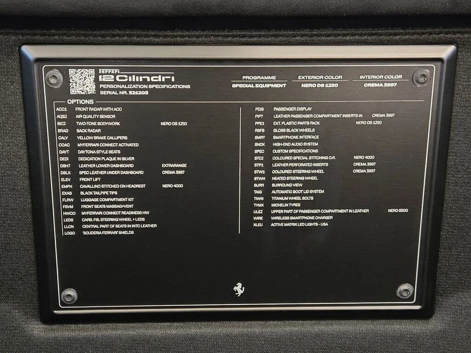 2025 Ferrari 12Cilindri - Image 18 of 31