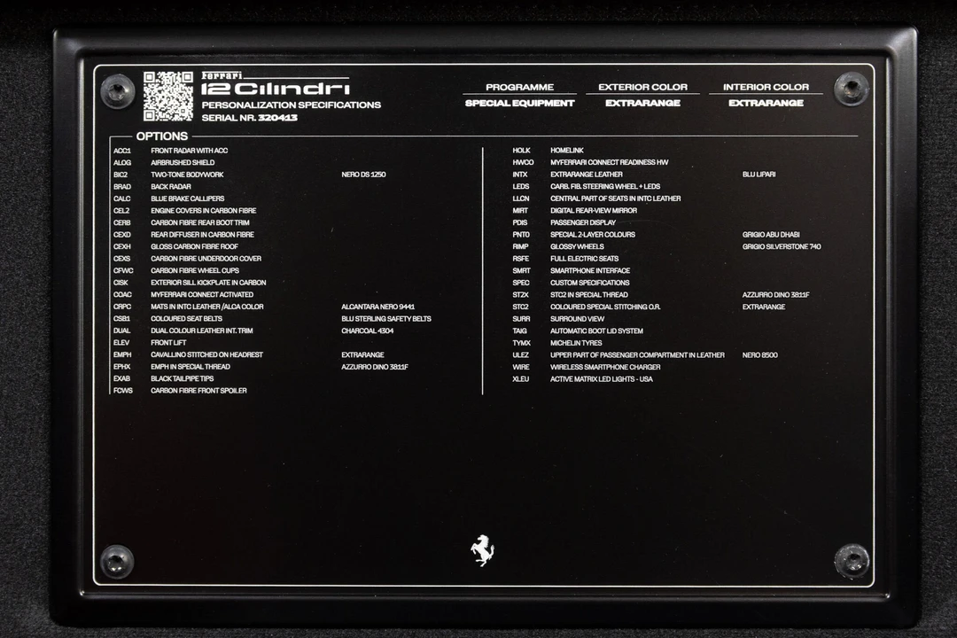 2025 Ferrari 12Cilindri - Image 20 of 31