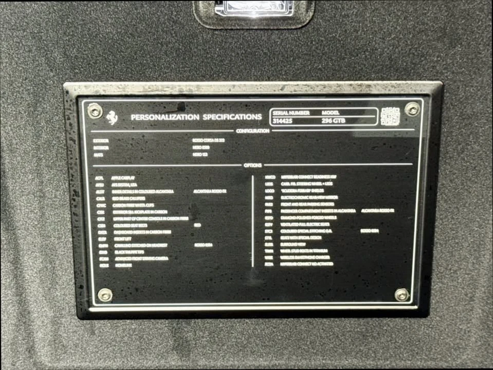 2025 Ferrari 296 GTB - Image 20 of 20