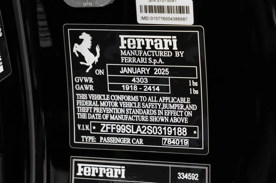2025 Ferrari 296 GTB - Image 17 of 21