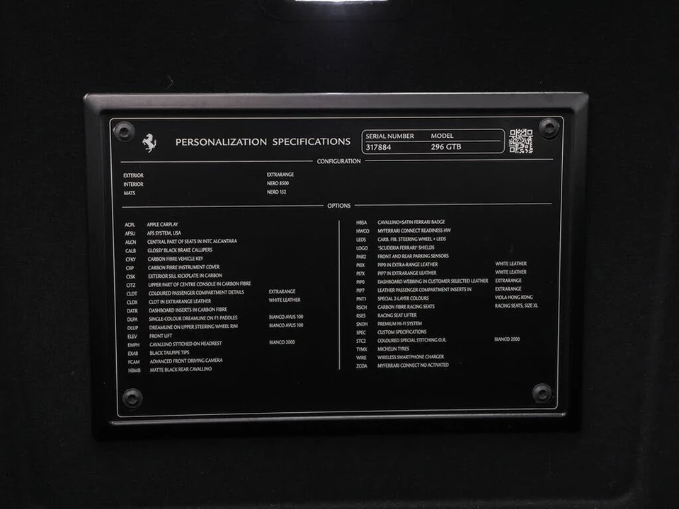 2025 Ferrari 296 GTB - Image 14 of 31