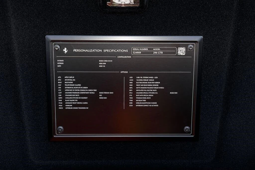 2025 Ferrari 296 GTB - Image 11 of 31
