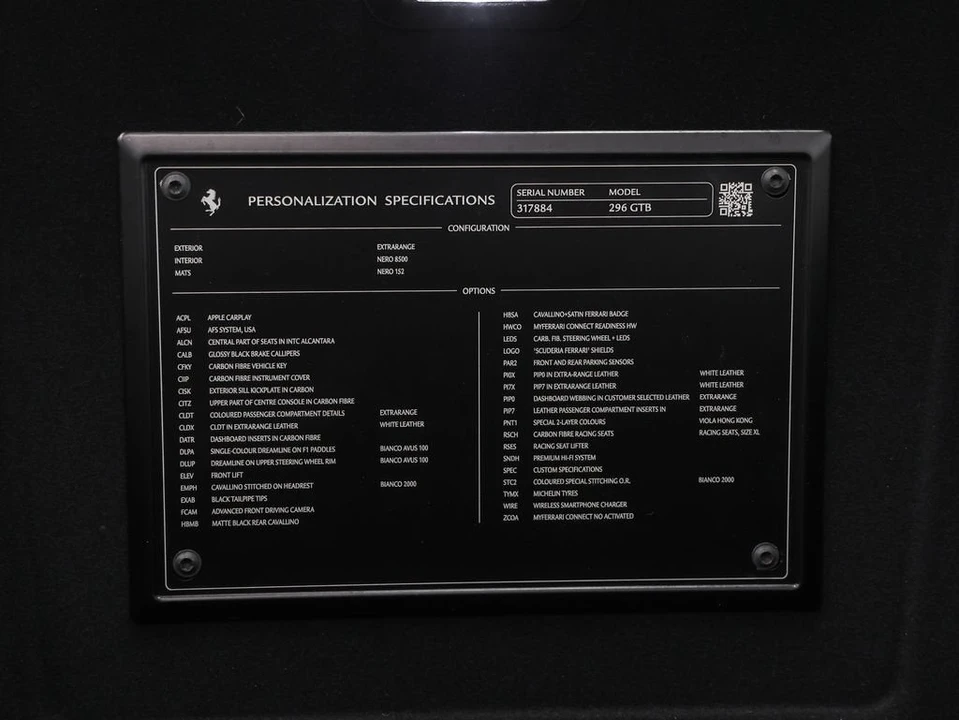 2025 Ferrari 296 GTB - Image 14 of 31