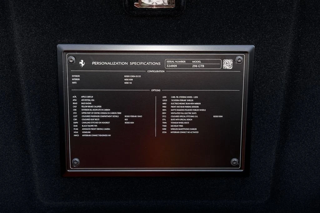 2025 Ferrari 296 GTB - Image 11 of 31