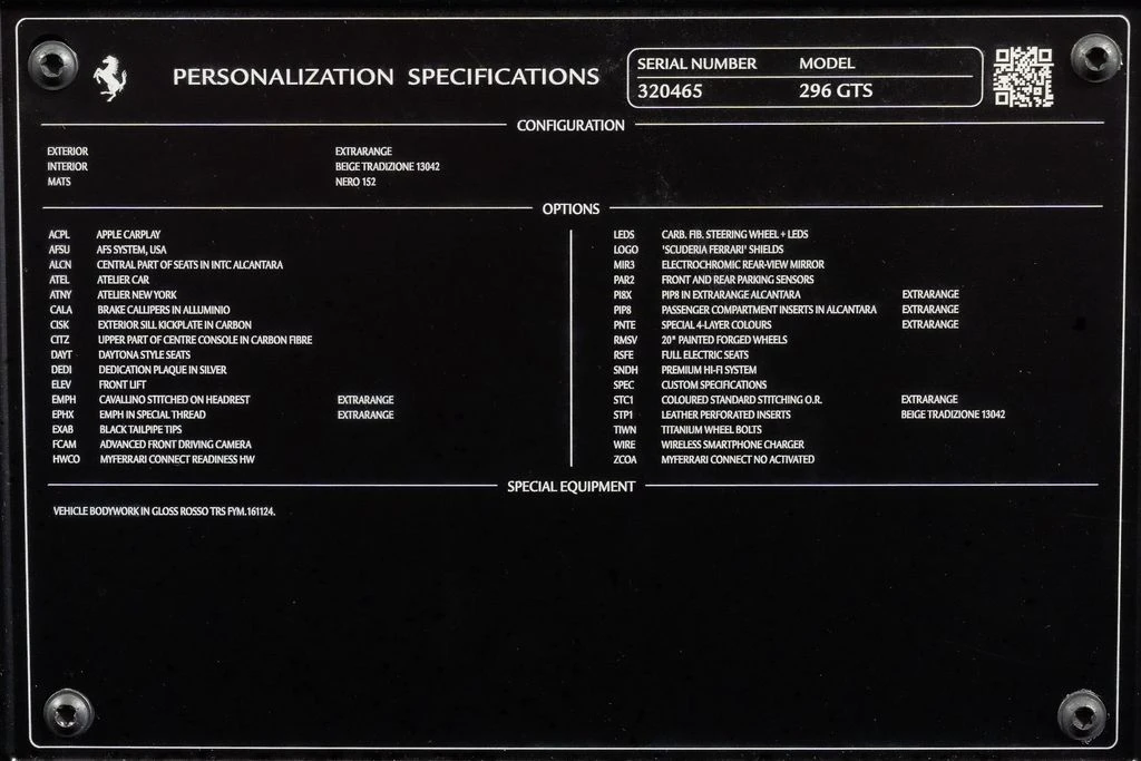 2025 Ferrari 296 GTS - Image 11 of 21