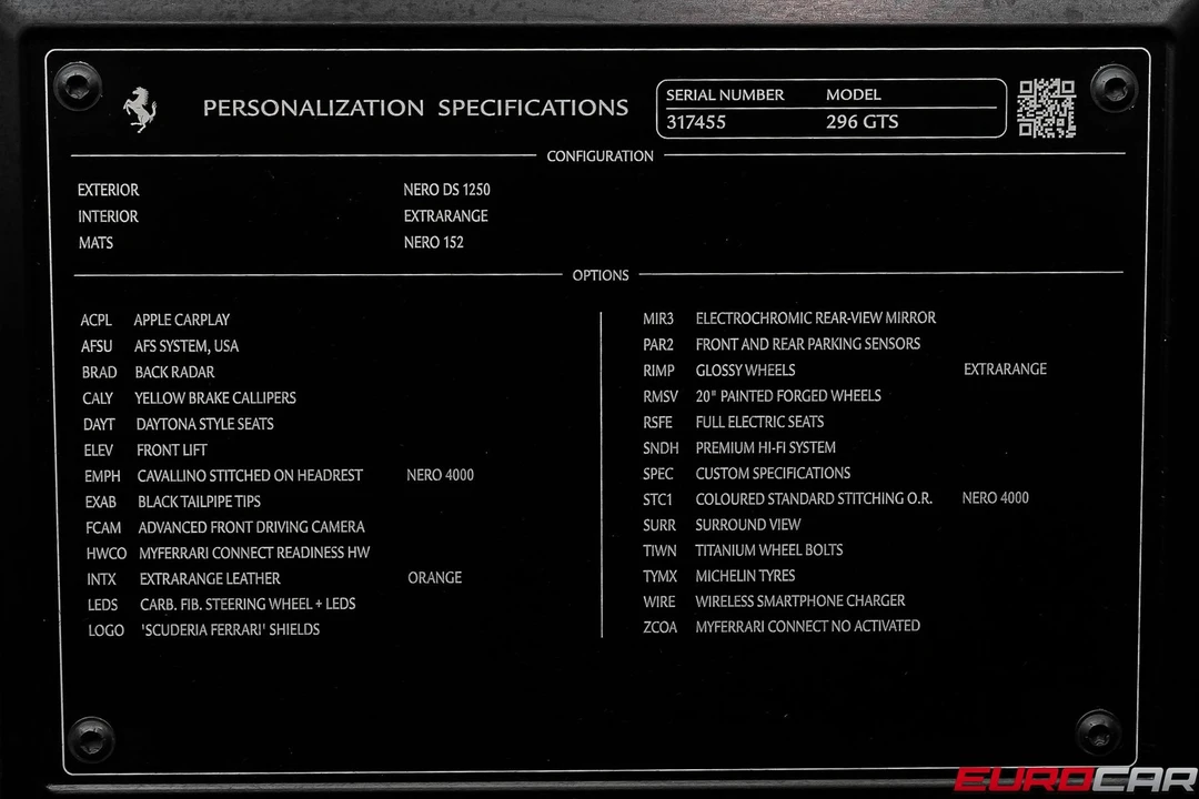 2025 Ferrari 296 GTS - Image 13 of 31