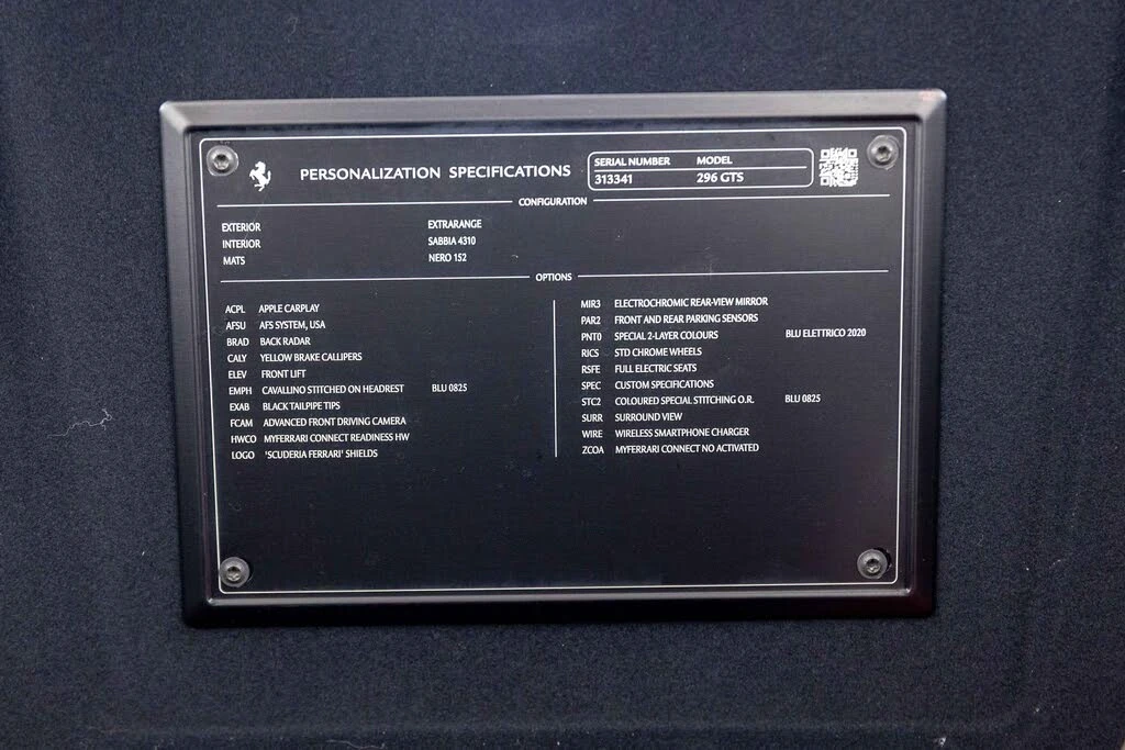 2025 Ferrari 296 GTS - Image 18 of 31