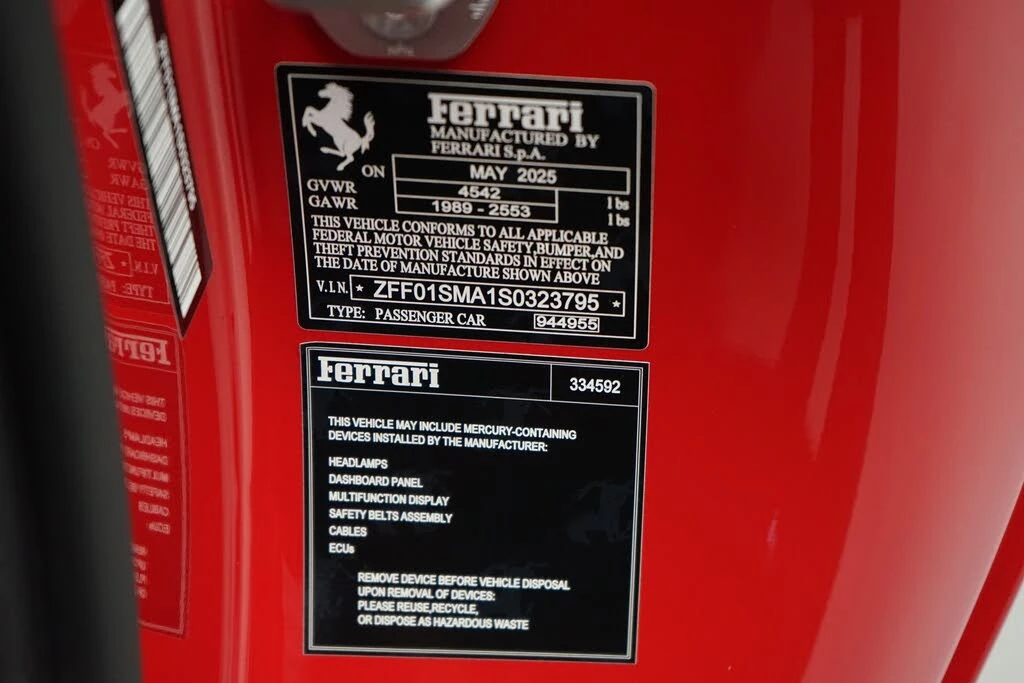 2025 Ferrari 296 GTS - Image 31 of 31