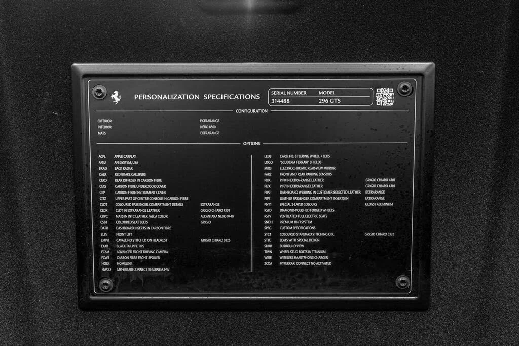 2025 Ferrari 296 GTS - Image 28 of 31