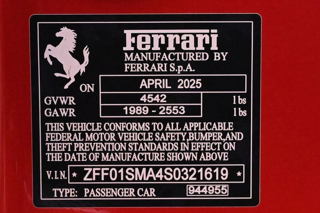 2025 Ferrari 296 GTS - Image 30 of 30