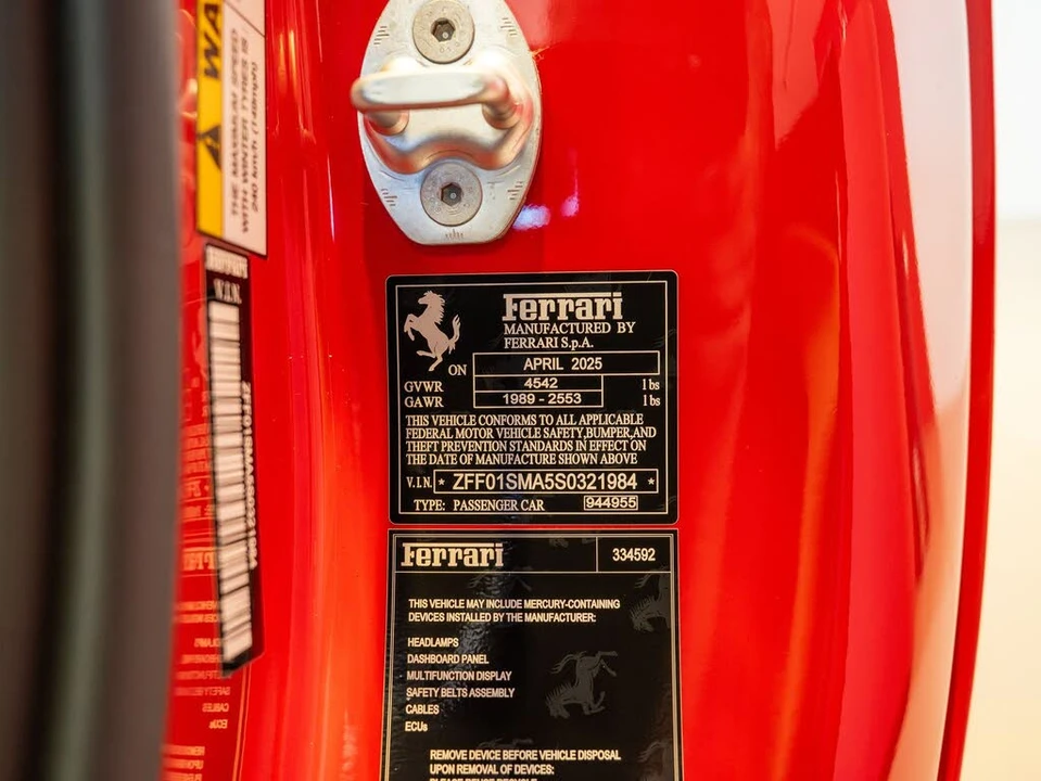 2025 Ferrari 296 GTS - Image 25 of 31