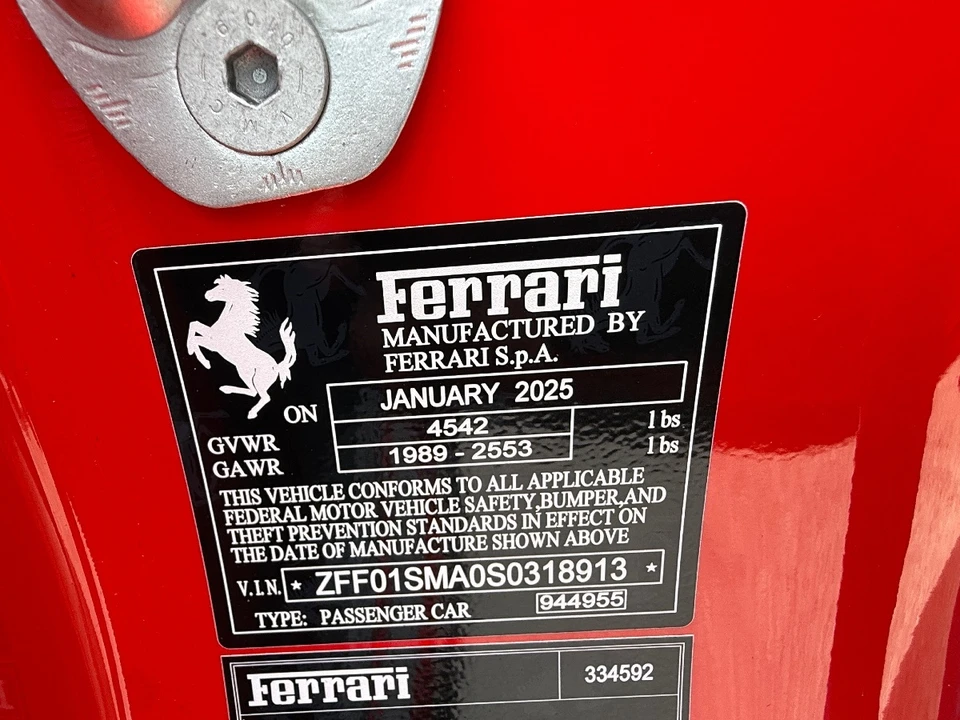 2025 Ferrari 296 GTS - Image 22 of 31
