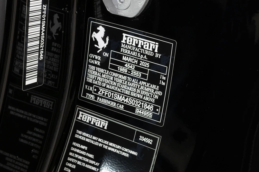 2025 Ferrari 296 GTS - Image 27 of 31