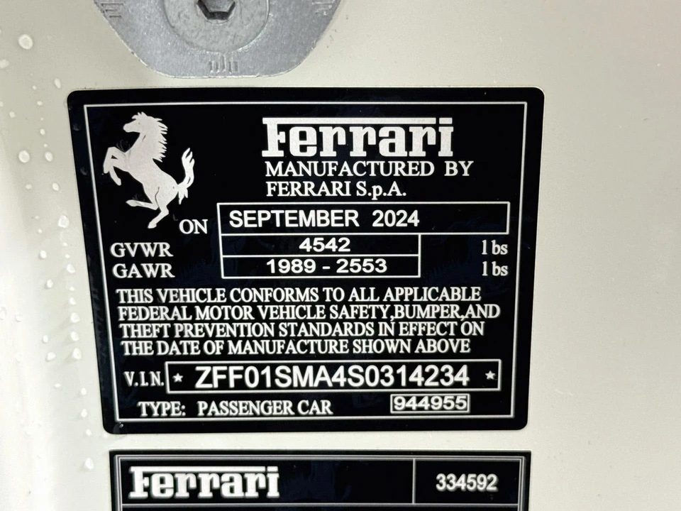 2025 Ferrari 296 GTS - Image 27 of 29